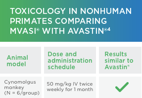 MVASI® toxicology in nonhuman primates 